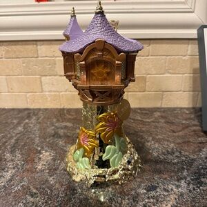 Bath and body works Disney Tangled Rapunzel Tower candle holder Figurine